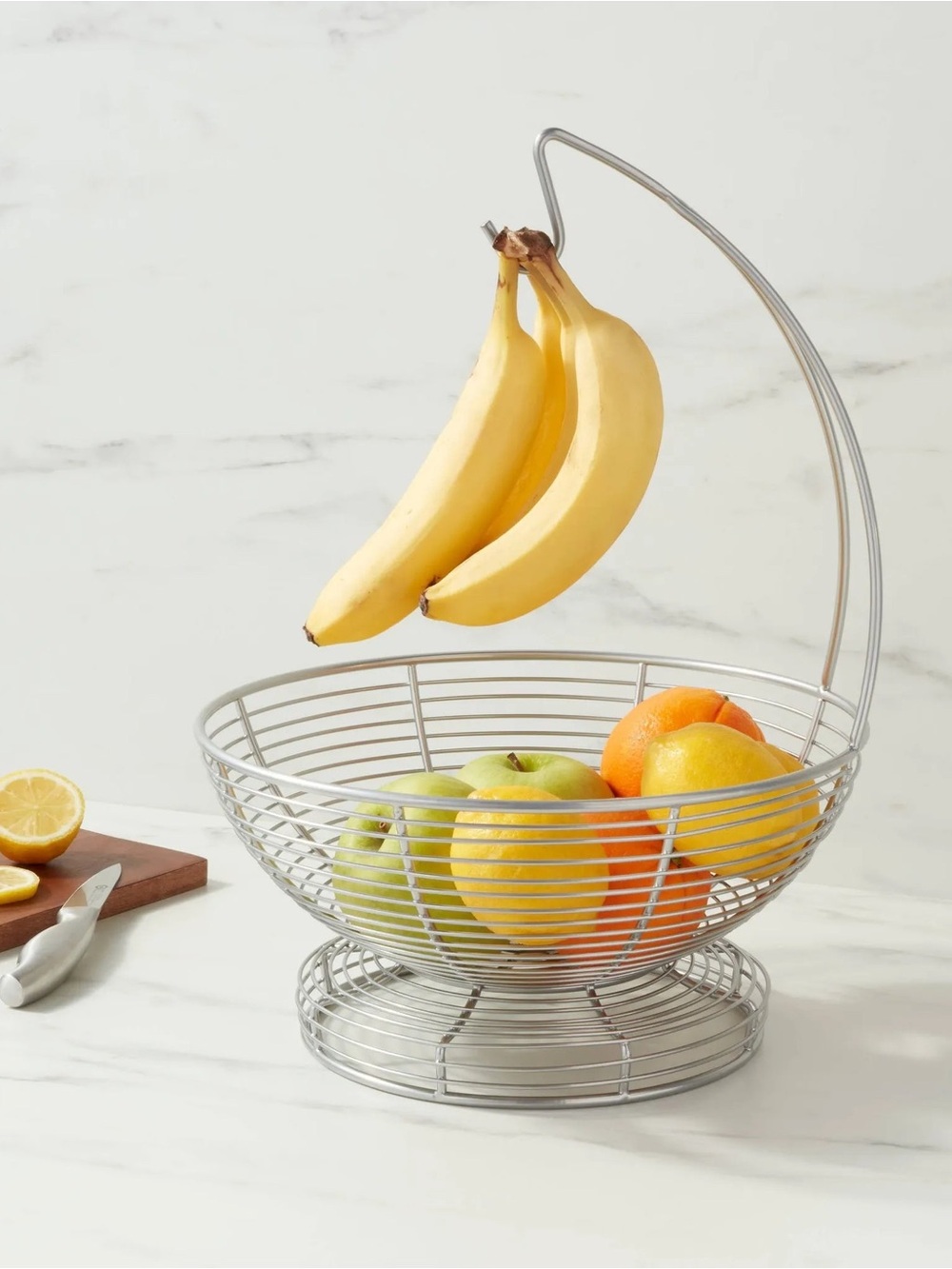 Threshold Steel Wire Fruit Basket w/ Banana Hook